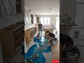 The Most Insane Epoxy River Floor Kitchen Transformation 🌊🔥
