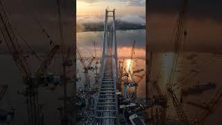 Chak Angre Krom To Prek Pra Bridge Across The Bac River In Phnom Penh