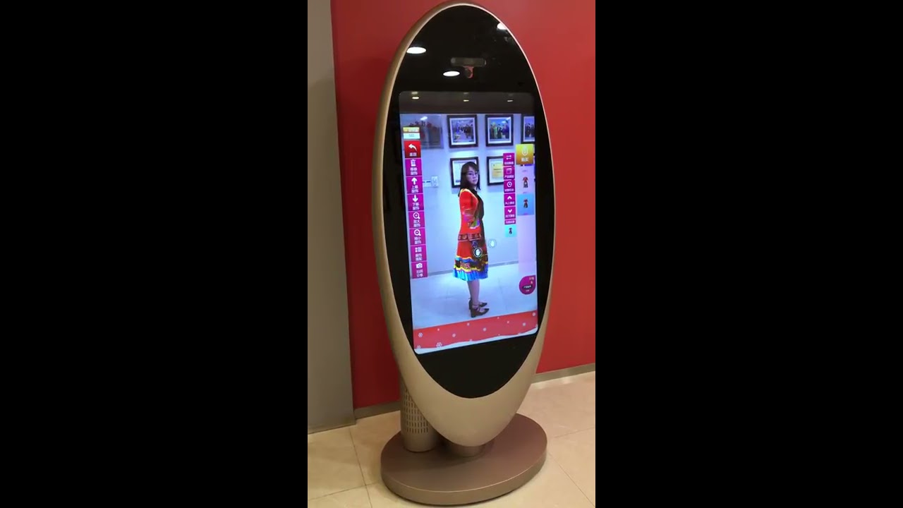 N-show 3D Virtual Dressing Mirror makes clothes shopping more interesting