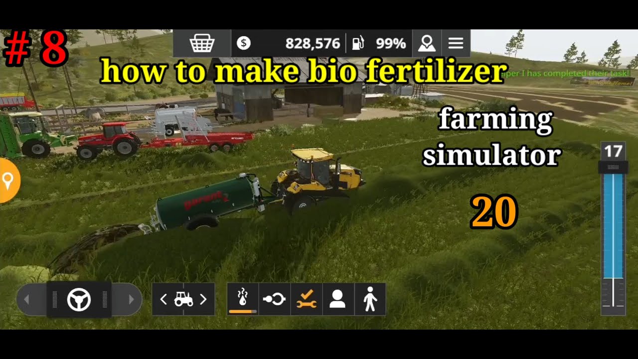 how to make bio fertilizer in fs 20 farming simulator 20 new game