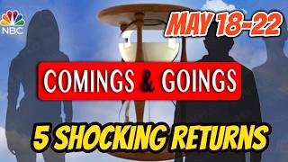 Days of our Lives Comings & Goings: 5 Shocking Returns That Change EVERYTHING! SALEM IN RUINS!