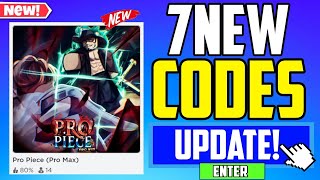 *SECRET UPDATE!* | PRO PIECE PRO MAX CODES (PRO MAX) *SECRET UPDATE!* | PRO PIECE PRO MAX CODES (PRO MAX)