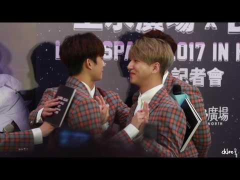 【FANCAM】170520 B1A4(비원에이포) 바로 공찬 @ 홍콩기자회