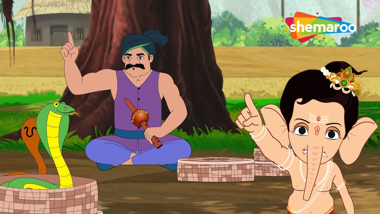 देखिये बाल गणेश और सपेरा  करण नाथ  की कहानी | Sapera Karan Nath | Bal Ganesh Stories  Ep 13