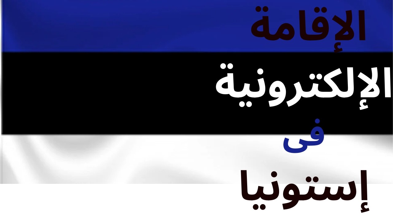 الإقامة  الإلكترونية فى إستونيا (مميزات و عيوب)
