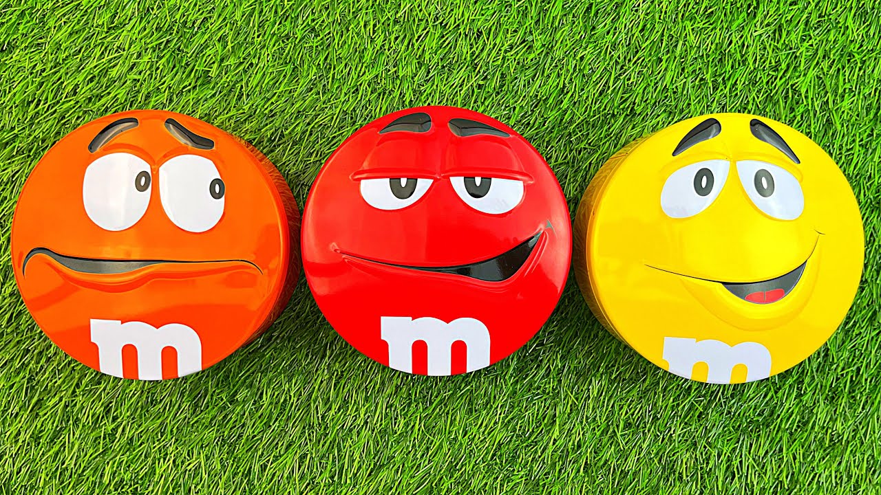 Colorful Candy Magic | Unpacking 3 M&M's | ASMR