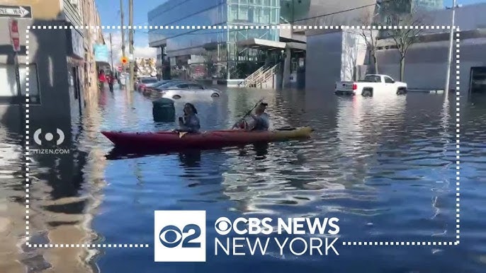 Queens Streets Resemble Rivers After Heavy Rain Causes Floods
