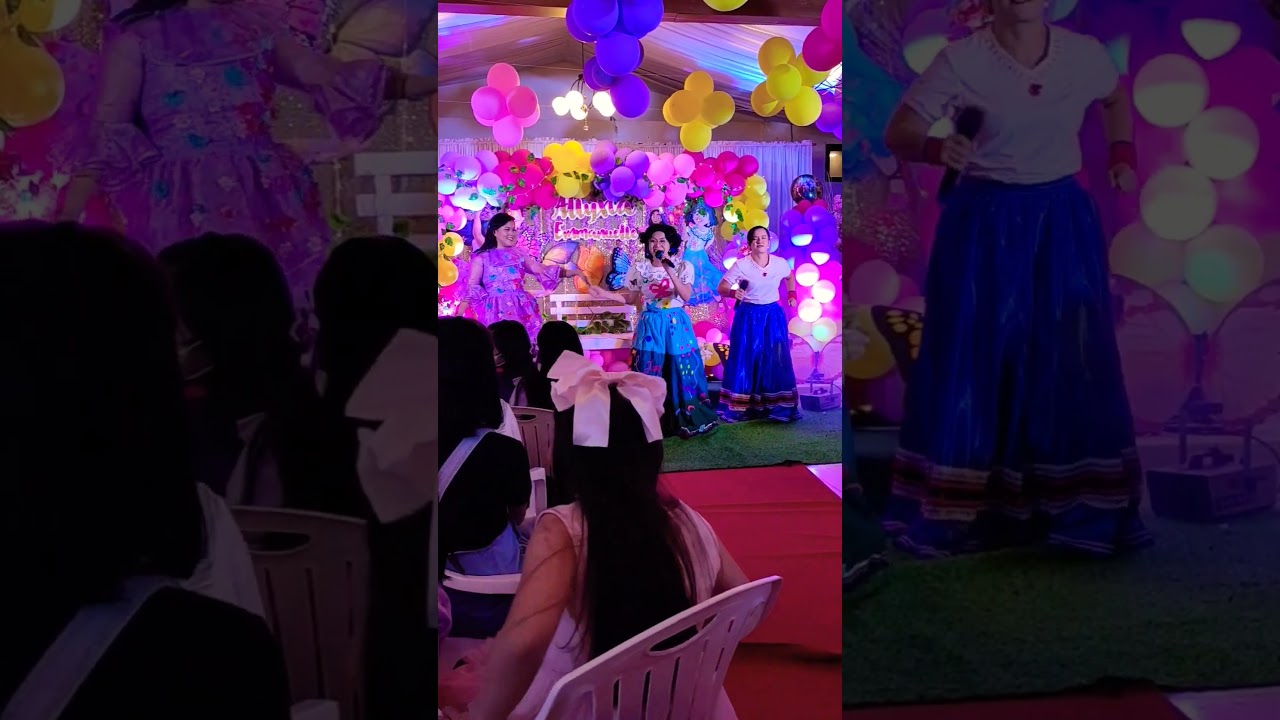 🌈Encanto Mirabel Luisa Isabella #encanto #short #encantosongs #shorts #shortvideo #bdayparty