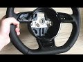 How To Remove Components in Audi Steering Wheel / Quitar Desarmar Volante Completo 🔩
