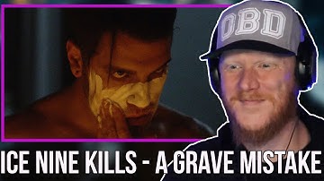 Ice Nine Kills - A Grave Mistake REACTION | OFFICE BLOKE DAVE