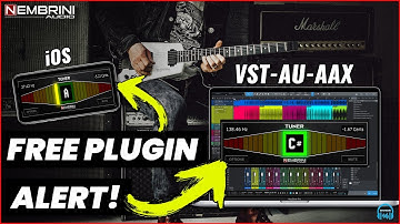 FREE PLUGIN ALERT - Nembrini Audio Guitar/Bass TUNER Plugin & iOS 🎸