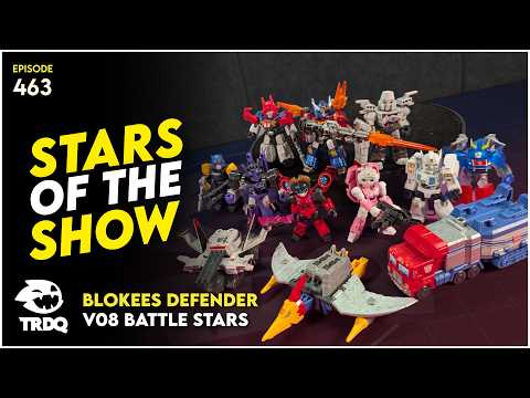 TRDQ: Blokees Defender Version 08 - Battle Stars! Full Set Review