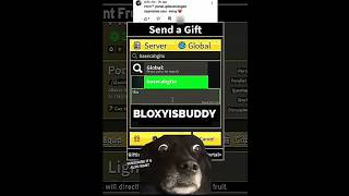 DAY 9 🎁 GIFTING PERM FRUITS TO SUBSCRIBERS #bloxfruits #giveaway #roblox #shorts
