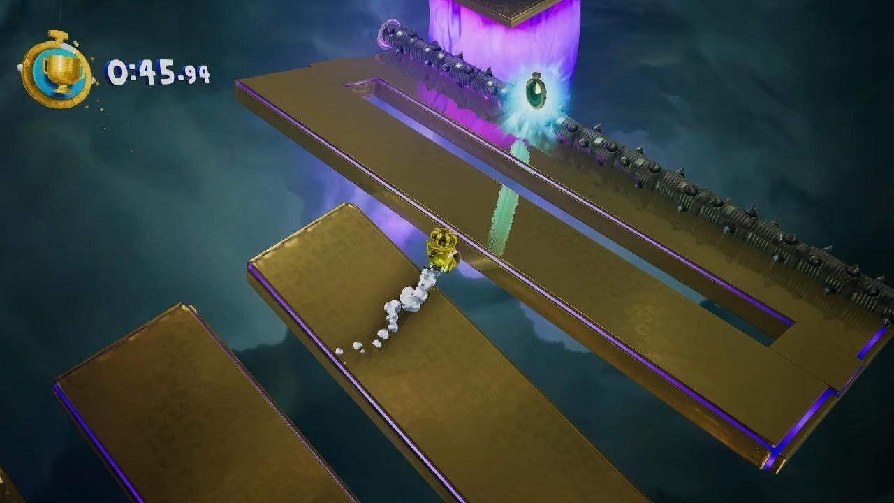 Sackboy A Big Adventure Trial 16 The Ripsnorter Fastest RTA Real Time Completion Time 