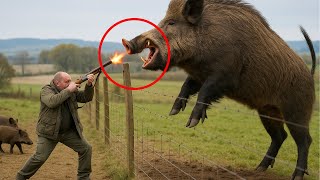 [SEE FULL STORY] Farmer Faces Giant Pig in Texas: The Mystery Behind the Colossal Beast...
