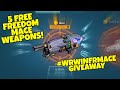 (Ended) FREEDOM MACE GIVEAWAY 🇺🇲 In War Robots! #WRwinFrMace