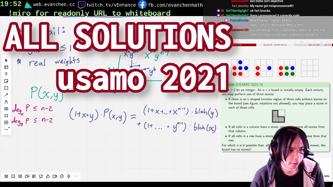[Review] USA(J)MO 2021