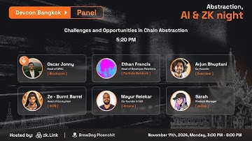 Challenges and opportunities in chain abstraction - Devcon 2024