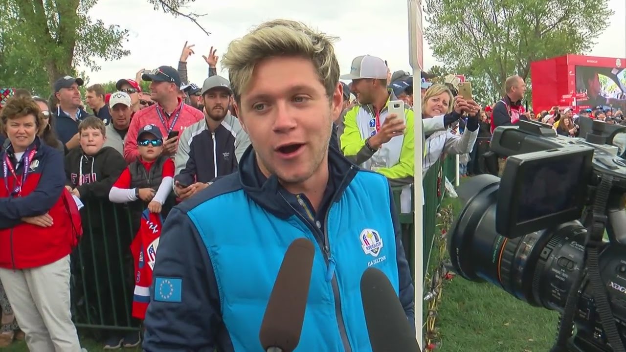 One Direction’s Niall Horan, Bill Murray Among Ryder Cup Celebs