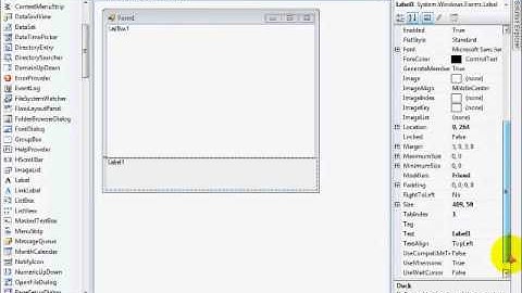 How To Get A List Of Installed Fonts In Visual Basic 2008/2010[In Sinhala]