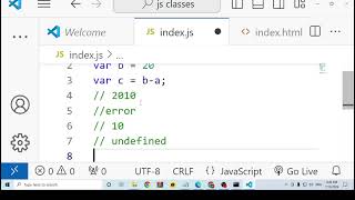 Javascript Variable and Data Types