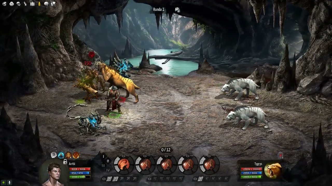 Broken Ranks - Tygrys barbarzyńcą 140 level z watahą . 