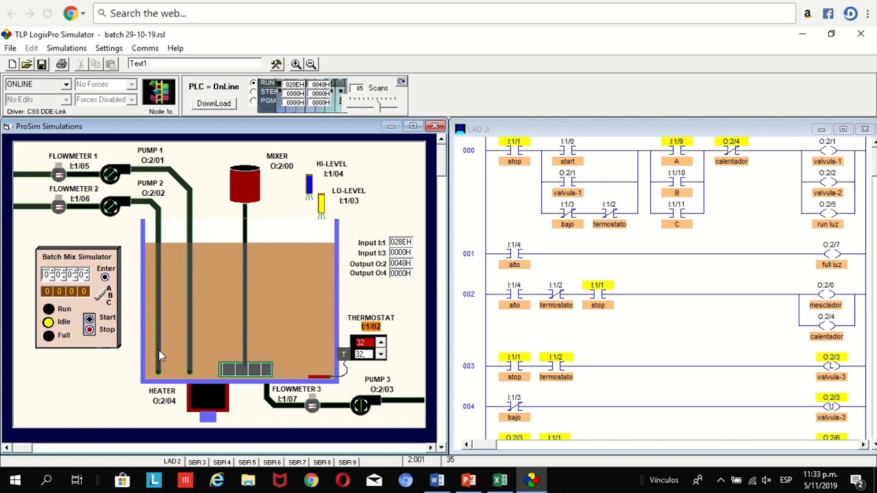batch simulator - YouTube