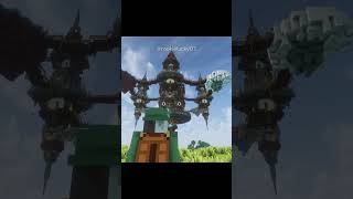 POV : YOU'VE BEEN MINING FOR 1 WEEK AND YOUR FRIEND IS BUILDING BUT... #shorts  #minecraft