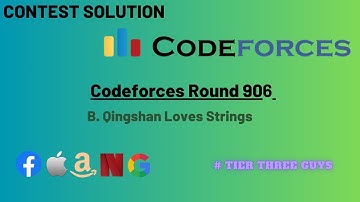 B. Qingshan Loves Strings || Codeforces Round 906 (Div 2)