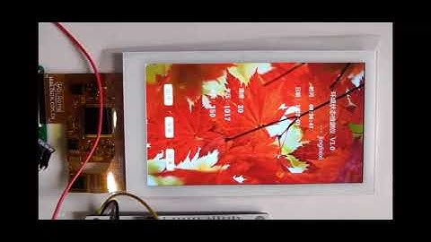 Environmental detector based on DWIN DGUS COF smart screen display