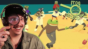THE (SECOND) GREATEST DETECTIVE IS ON THE CASE! | Frog Detective 1: The Haunted Island