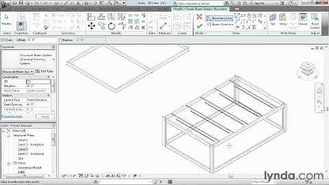 Revit Structure 2013 Essential Training 08 06 SC11 joists