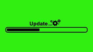 Update loading bar green screen animation video by @pixxeledge | Royalty Free