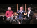 François Leleux, Carlos Kalmar and Robert McBride Concert Conversation 10 Jan 2016