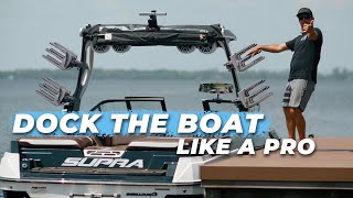 How to Park Your Boat the EASY WAY!