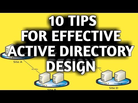 10 tips for effective Active Directory design | Active directory