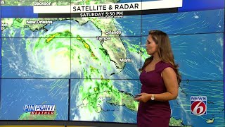 Heat, 40% chance of rain in Sunday forecast