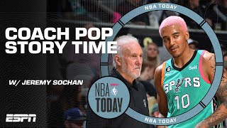 Coach Pop story time with Jeremy Sochan | NBA Today