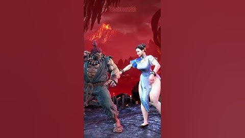 AKUMA gives CHUN-LI a Good Night Sleep