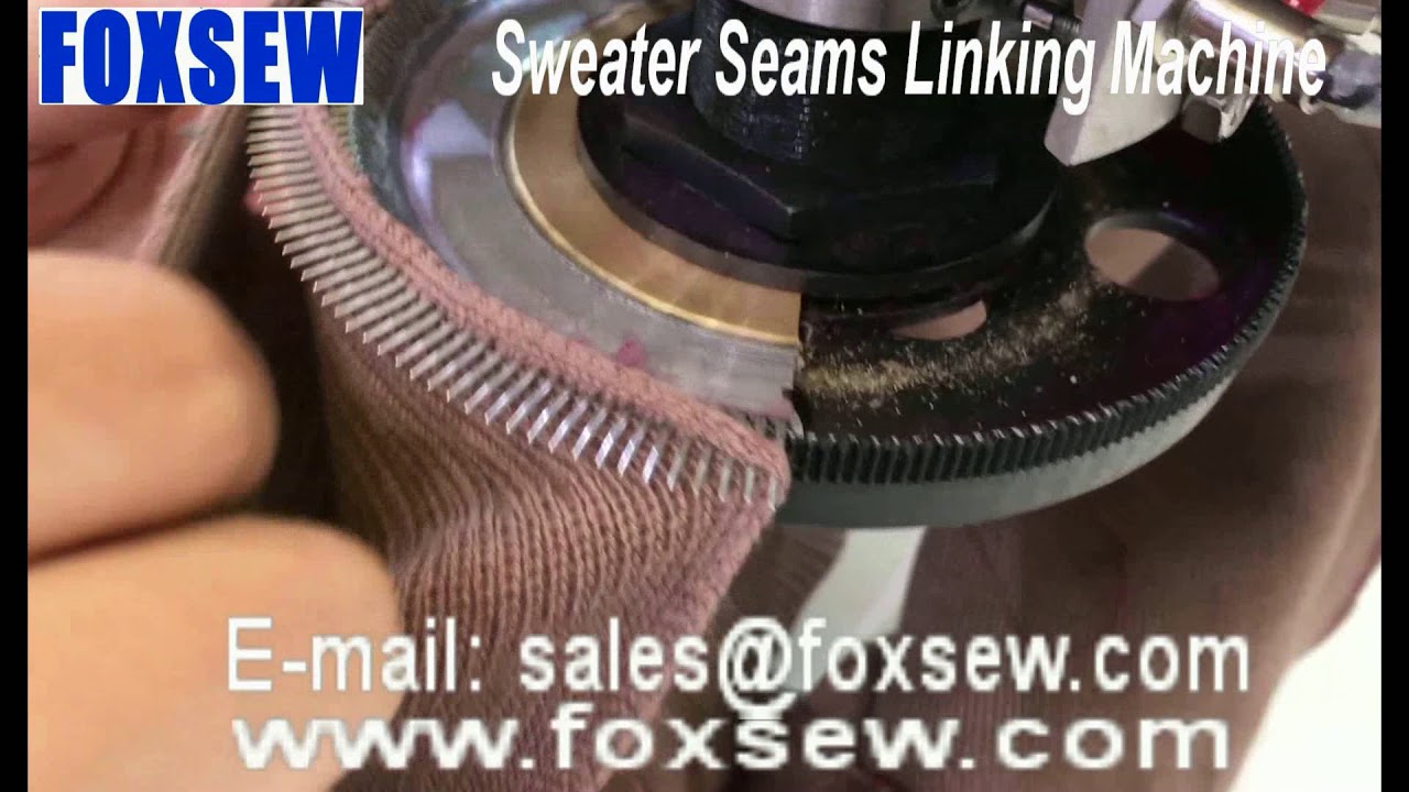 Knitted Sweater Linking Sewing Machine for Sleeves Body Collars and