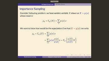 UofT RL Course - Lecture 31: Off-Policy RL via Importance Sampling