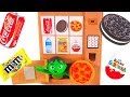 KIDS BUILD A PIZZA VENDING MACHINE ❤ SUPERHERO PLAY DOH CARTOONS FOR KIDS