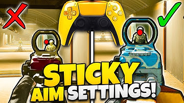 *NEW* STICKY AIM SETTINGS IN BLACK OPS 6! (UPDATED CONTROLLER SETTINGS) BEST AIM in COD BO6 Gameplay