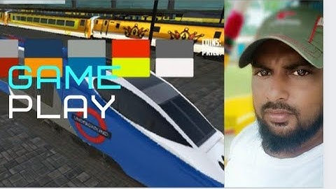 City Train Driver Game 2022 - Simulator gameplay