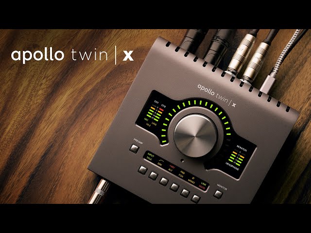 Apollo Twin X Thunderbolt 3 Audio Interface – Born to Make