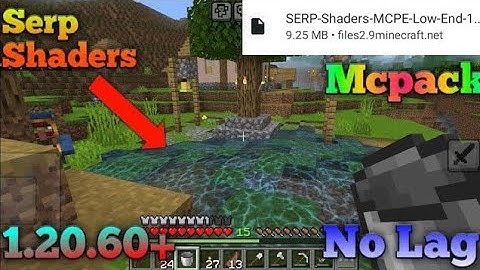 How to Download Minecraft 1.21/1.22+ Serp Shaders | Minecraft best shaders Download🔥