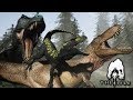 A fight for survival  life of a trex  the isle  part 2