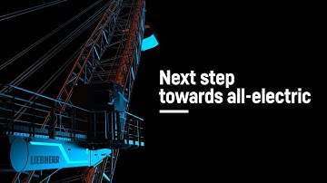 Liebherr - The all-electric floating crane