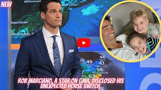 Shocking New!! Rob Marciano, a star on GMA, disclosed his unexpected house switch.