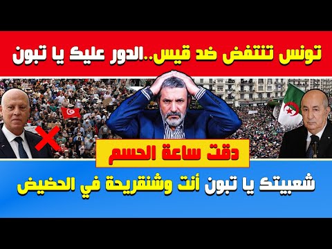 بن سديرة ينفجر تونس تنتفض والدور عليك يا تبون أنت والدمية شنقريحة دقت ساعة الحسم الشعب كرهكم